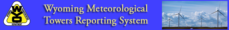 Wyoming Meteorological Towers Reporting System